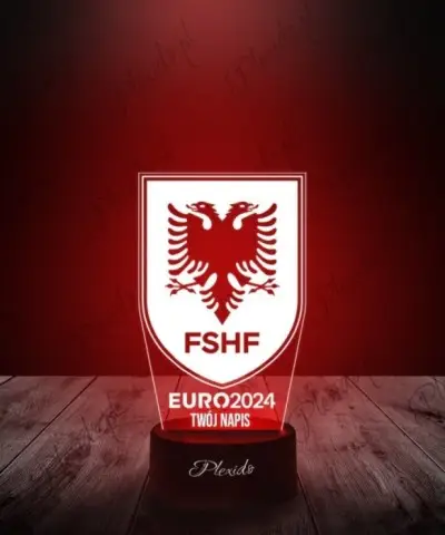 Lampka LED 3D Plexido Piłka Nożna Reprezentacja Albania Euro 2024 - 2
