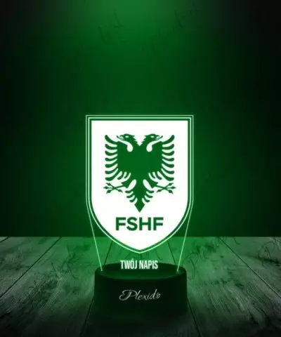 Lampka LED 3D Plexido Piłka Nożna Reprezentacja Albania - 2