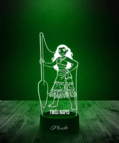 Lampka LED 3D Plexido Bajka Vaiana Moana - 2
