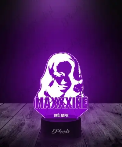 Lampka LED 3D Plexido Maxxxine Film Postać - 2