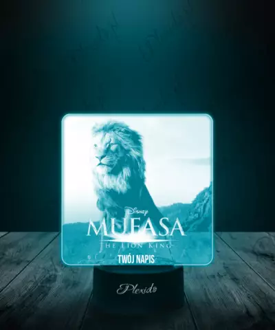 Lampka LED 3D Plexido The Lion King Mufasa - 2