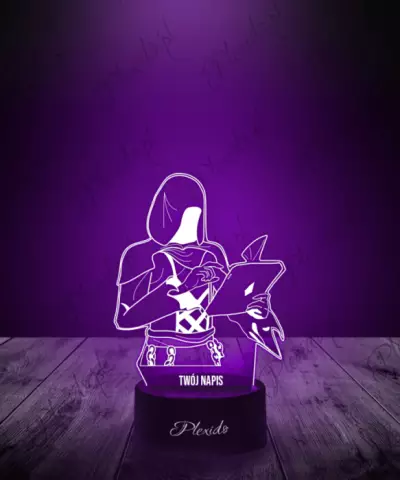 Lampka LED 3D Plexido Gaming Gra The Sims Mroczny Kosiarz - 2