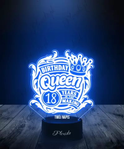 Lampka LED 3D Plexido Prezent na Urodziny dla Dziewczyny - 2