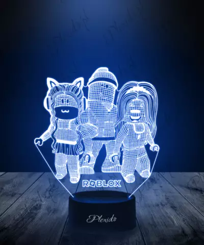 Lampka LED 3D Plexido Gaming Postacie Roblox