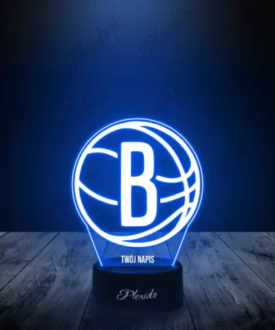 Lampka LED 3D Plexido Piłka Do Koszykówki