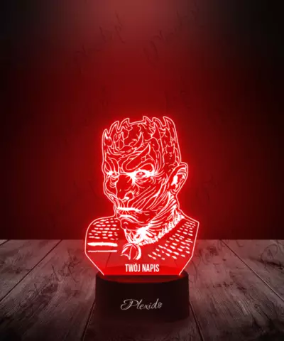 Lampka LED 3D Plexido Gra o Tron Potwór Nocny Król
