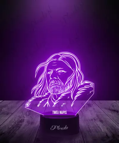 Lampka LED 3D Plexido Gra o Tron Eddard Stark - 2