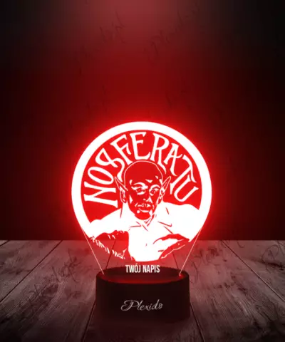 Lampka LED 3D Plexido Film Nosferatu - 3