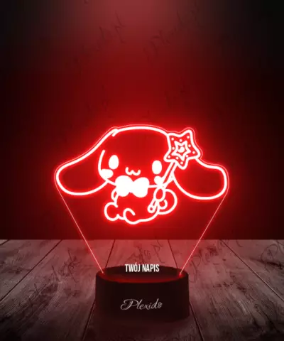 Lampka LED 3D Plexido Hello Kitty Cinamonroll - 1
