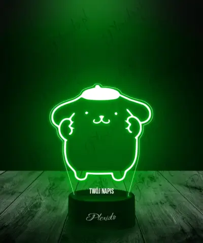 Lampka LED 3D Plexido Hello Kitty Pompompurin - 3