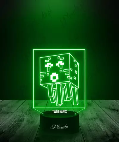 Lampka LED 3D Plexido Minecraft Moby Ghast - 1