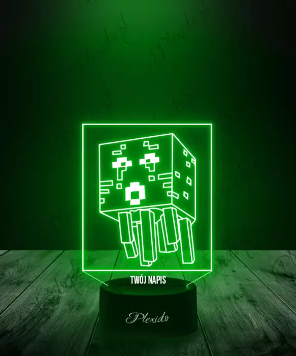 Lampka LED 3D Plexido Minecraft Moby Ghast - 1