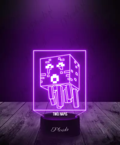 Lampka LED 3D Plexido Minecraft Moby Ghast - 2