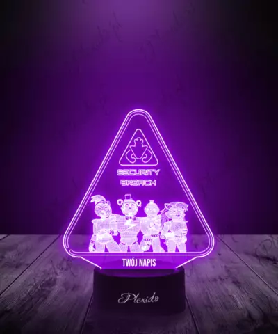 copy of Lampka LED 3D Plexido Five Nights at Freddy's FNAF Foxy - 2