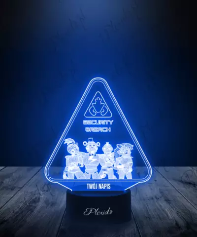 copy of Lampka LED 3D Plexido Five Nights at Freddy's FNAF Foxy - 3
