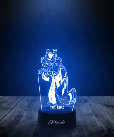 Lampka LED 3D Plexido Hazbin Hotel Husk - 3