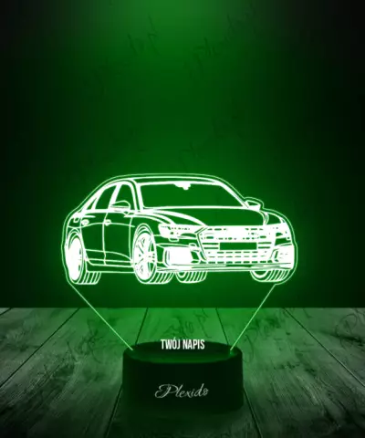 Lampka LED 3D Plexido Samochód Audi S6 - 2