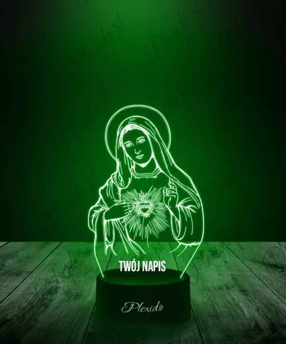 Lampka LED 3D Plexido Matka Boża Maryja - 1