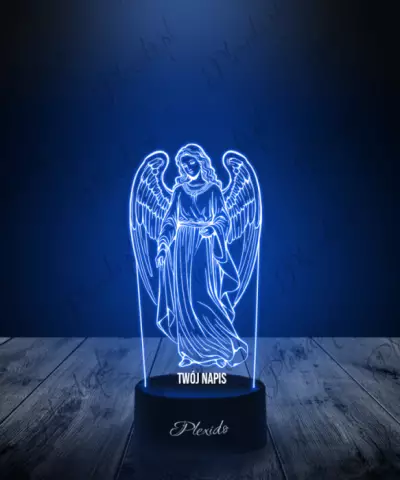 Lampka LED 3D Plexido Anioł Pański Aniołek - 2