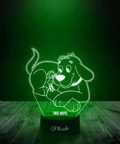 Lampka LED 3D Plexido Clifford z Emily - 3