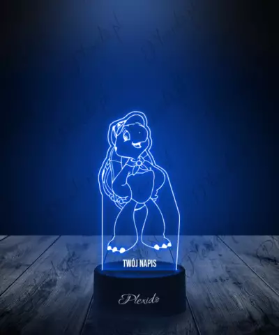 Lampka LED 3D Plexido Franklin Żółw - 2