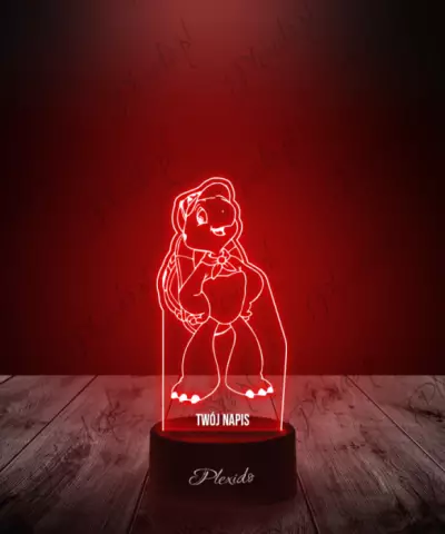 Lampka LED 3D Plexido Franklin Żółw - 3