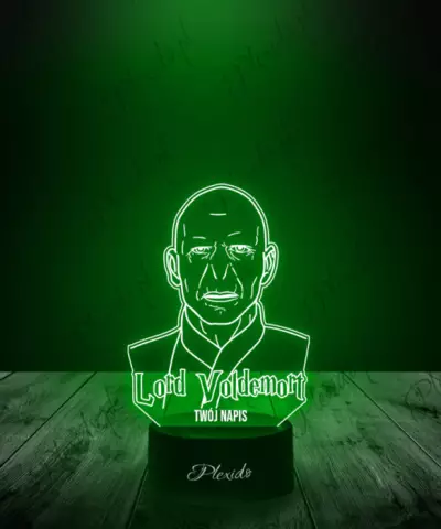 Lampka LED 3D Plexido Lord Voldemort - 2