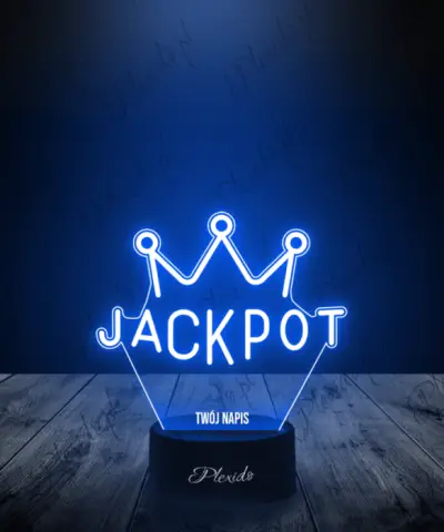 Lampka LED 3D Plexido Hazard Jackpot - 2