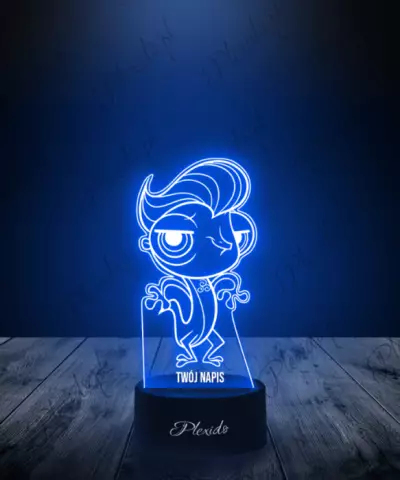 Lampka LED 3D Plexido Littlest Pet Shop Vinnie - 2