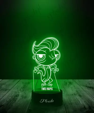Lampka LED 3D Plexido Littlest Pet Shop Vinnie - 3
