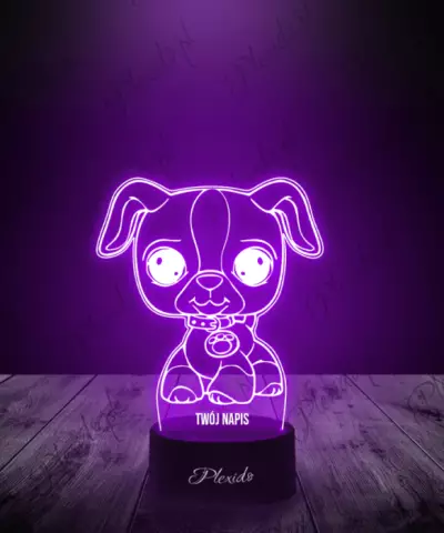 Lampka LED 3D Plexido Littlest Pet Shop Pies - 2