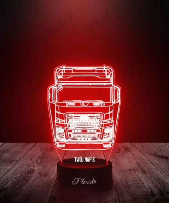 Lampka LED 3D Plexido Prezent Ciężarówka Tir Ford - 1