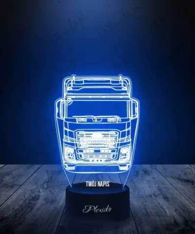 Lampka LED 3D Plexido Prezent Ciężarówka Tir Ford - 2