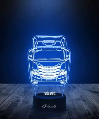 Lampka LED 3D Plexido Prezent Ciężarówka Iveco Tir - 1