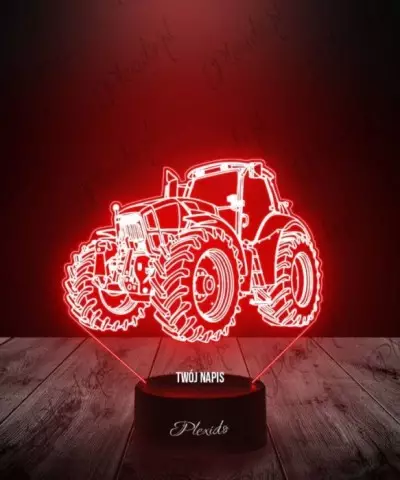 Lampka LED 3D Plexido Prezent Maszyna Rolnicza Traktor - 2