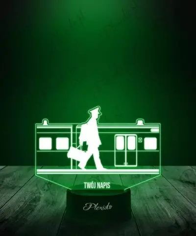 Lampka LED 3D Plexido Prezent Konduktor - 3