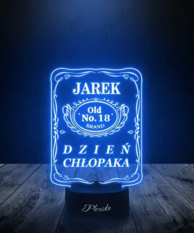 Lampka LED 3D Plexido Prezent Upominek Dzień Chłopaka - 2