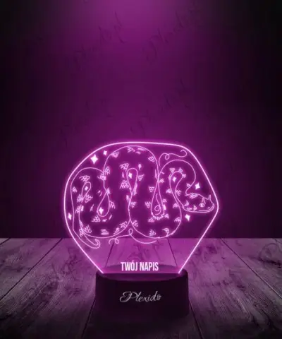 Lampka LED 3D Plexido Prezent Gad Wąż Żmija - 2