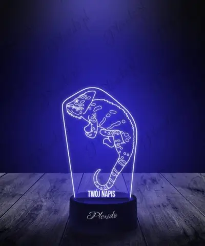 Lampka LED 3D Plexido Prezent Kameleon Jaszczurka - 2