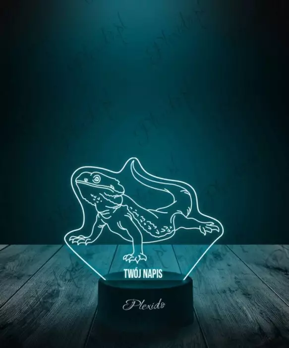 Lampka LED 3D Plexido Prezent Agama Brodata - 1