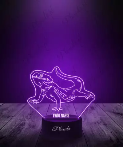 Lampka LED 3D Plexido Prezent Agama Brodata - 2