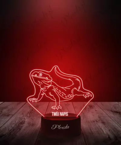 Lampka LED 3D Plexido Prezent Agama Brodata - 3