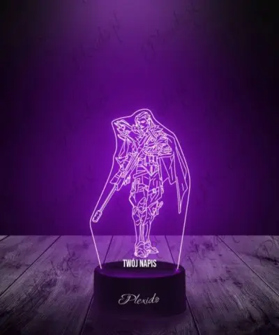 Lampka LED 3D Plexido Prezent Gra Valorant Sova - 2