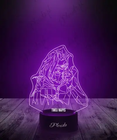 Lampka LED 3D Plexido Prezent Valorant Fade - 3