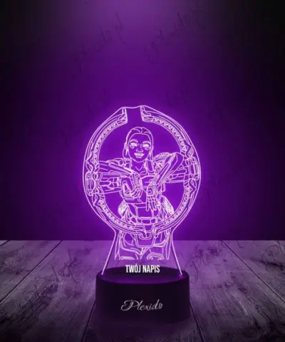 Lampka LED 3D Plexido Prezent Apex Conduit - 3