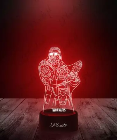 Lampka LED 3D Plexido Prezent Gra Apex Ballistic - 1