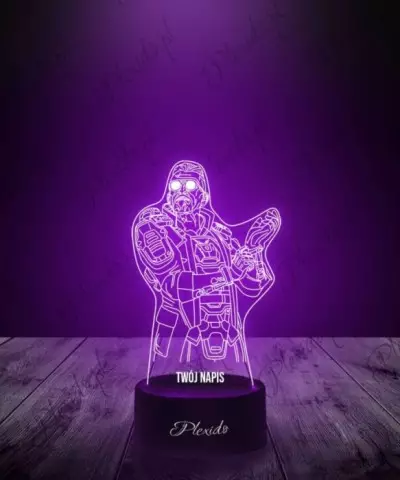 Lampka LED 3D Plexido Prezent Gra Apex Ballistic - 2