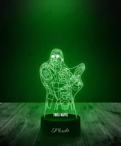 Lampka LED 3D Plexido Prezent Gra Apex Ballistic - 3