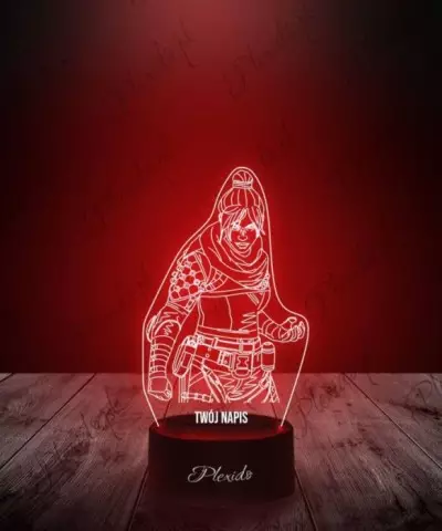 Lampka LED 3D Plexido Prezent Gra Apex Wraith - 2