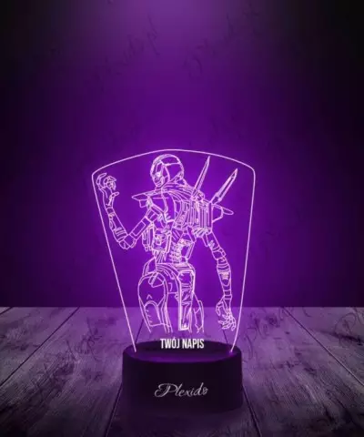 Lampka LED 3D Plexido Prezent Gra Apex Revenant - 3